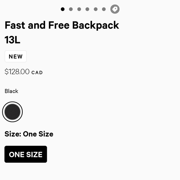 Lululemon Fast and Free Backpack (NWT) - Picture 7 of 7